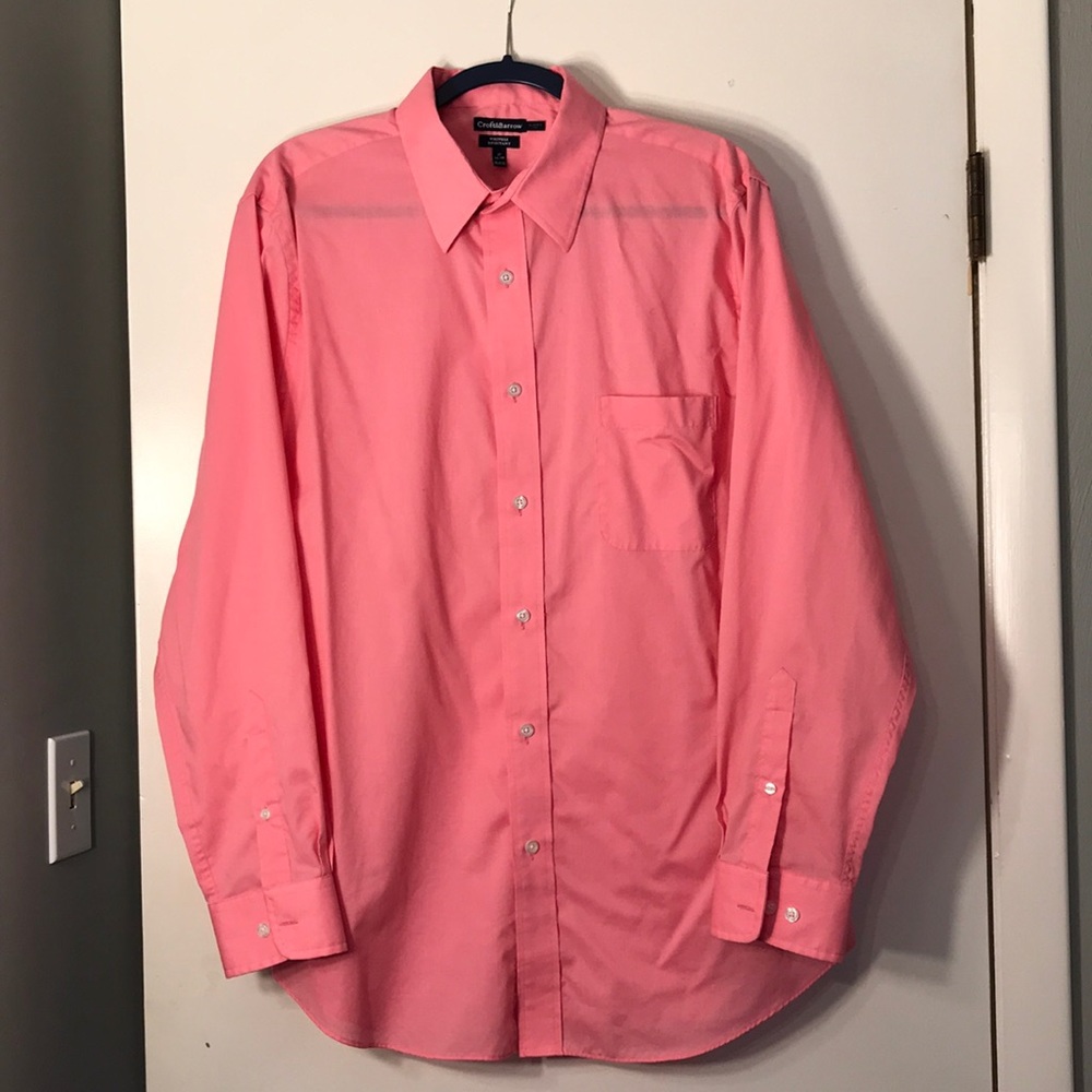 Pink Croft&Barrow Dress Shirt